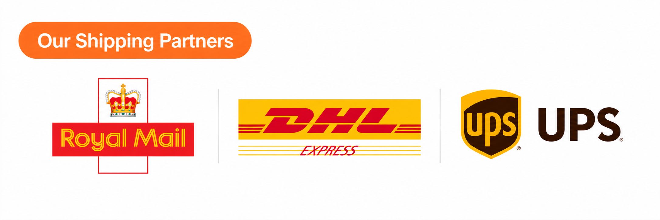 Our Shipping Partners - Dentist Gifts