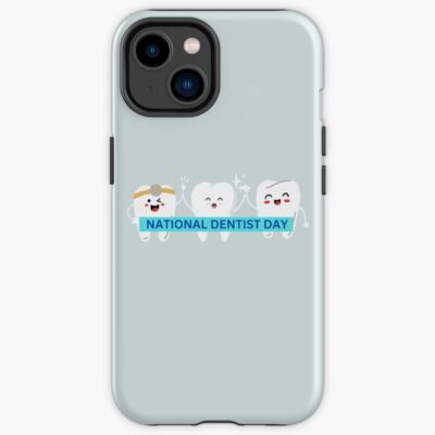 Dentist Day Smiling Tooth Friends Iphone Case