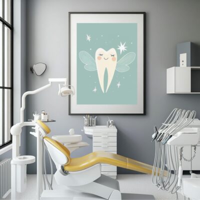 Dentist Modern Smile Artwork Wall Art