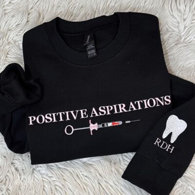 Dentist Dental Office Theme Embroidered Sweatshirt