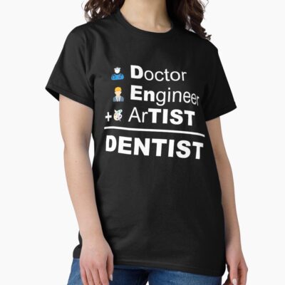 Dentist Profession Simple Word Design T-shirt