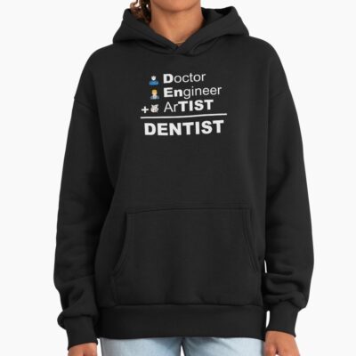 Dentist Profession Simple Word Design Hoodie