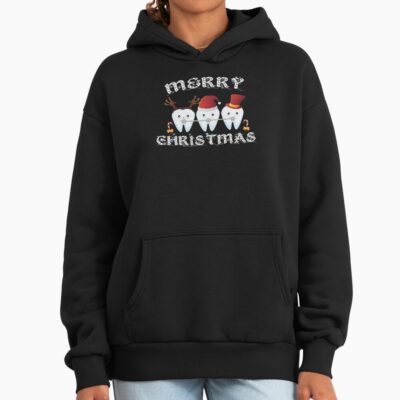 Merry Christmas Dentist Holiday Design Hoodie