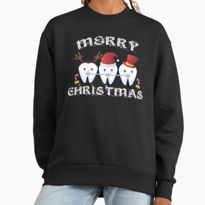 Merry Christmas Dentist Holiday Design Sweatshirt