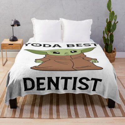 Dentist Day Humor Throw Blanket